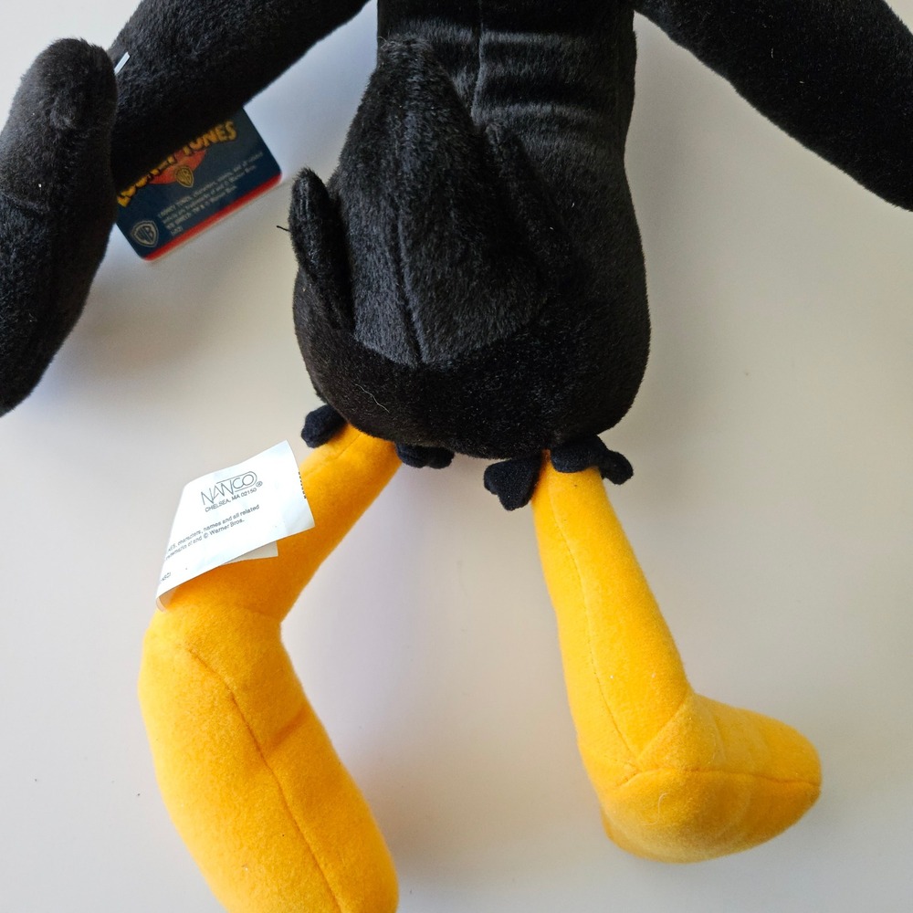 Looney Tunes DAFFY DUCK 2002 Nanco 16in Plush Stuffed Animal with Tag Warner Bro - Picture 9 of 11